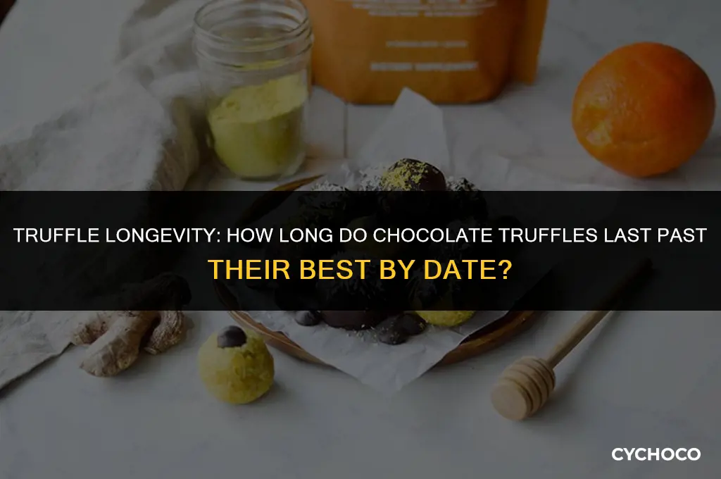how long do chocolate truffles last past best by date
