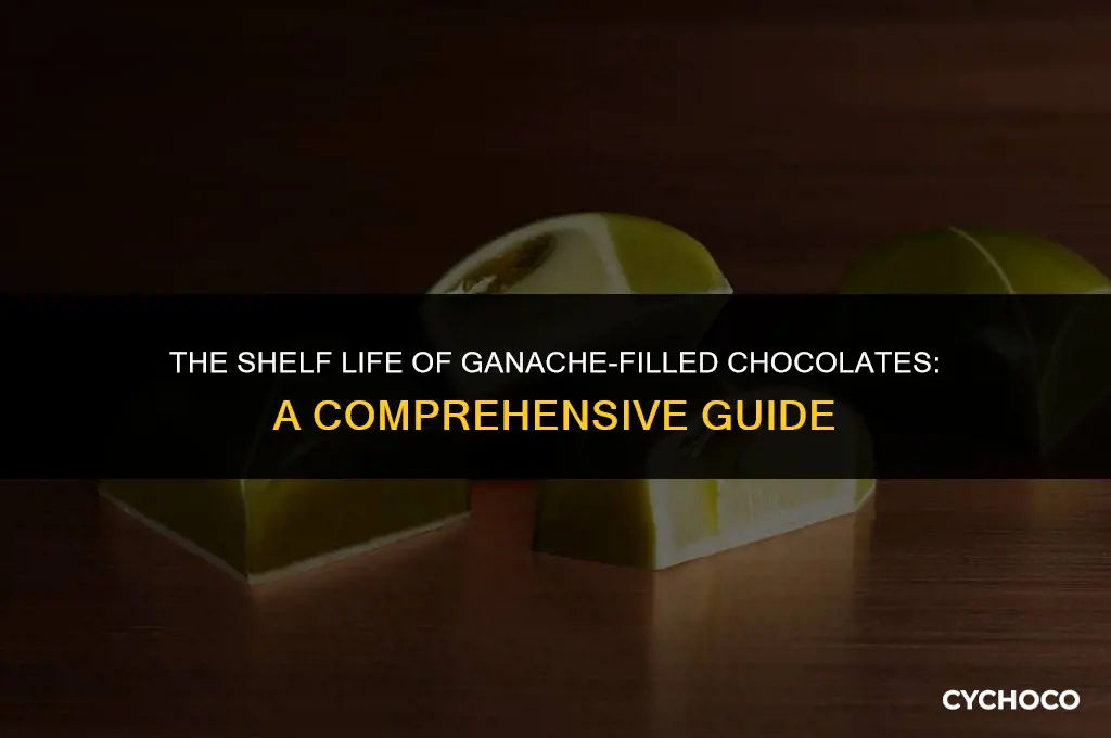 how long do ganache filled chocolates last