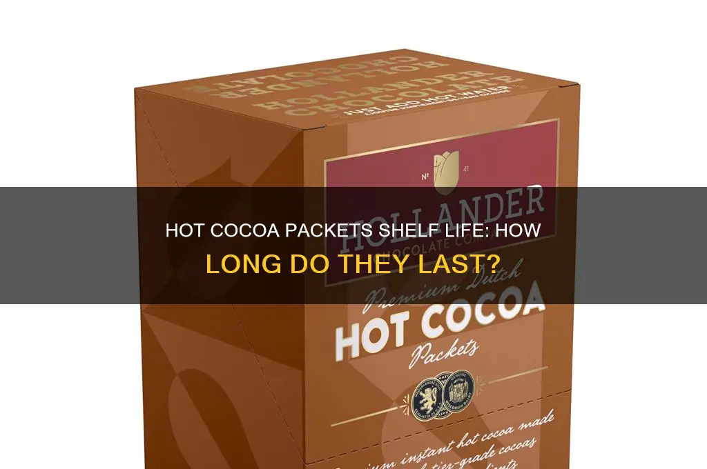 how long do hot cocoa packets last