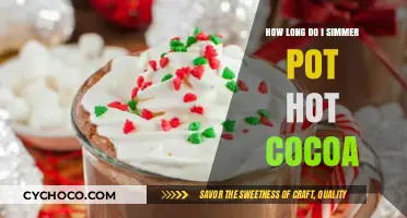 Perfectly Simmered Pot Hot Cocoa: A Cozy Guide