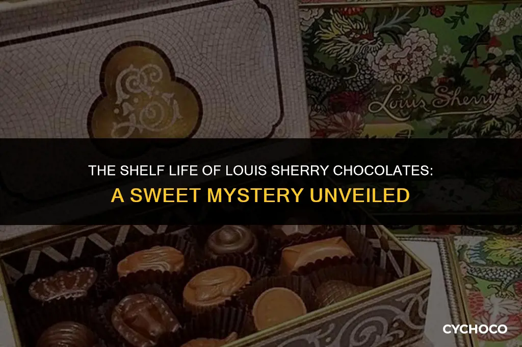 how long do louis sherry chocolates last