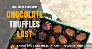 Decoding the Shelf Life of Store-Bought Chocolate Truffles