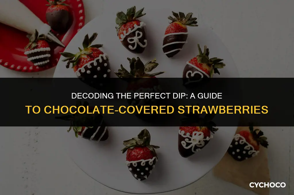 how long do u let dipped chocolate strawberries