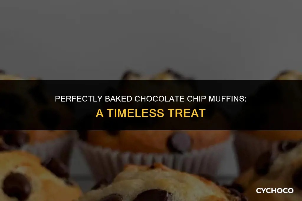 how long do you cook chocolate chipmuffins