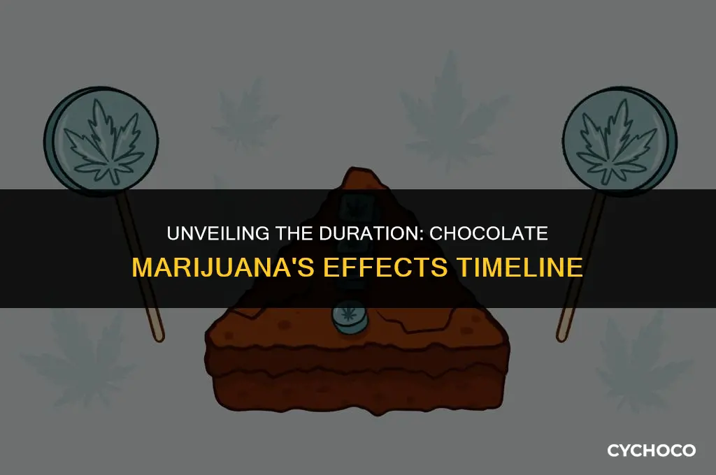 how long do you feel effects of chocolate marjuina
