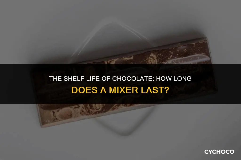 how long does a mixer last chocolate