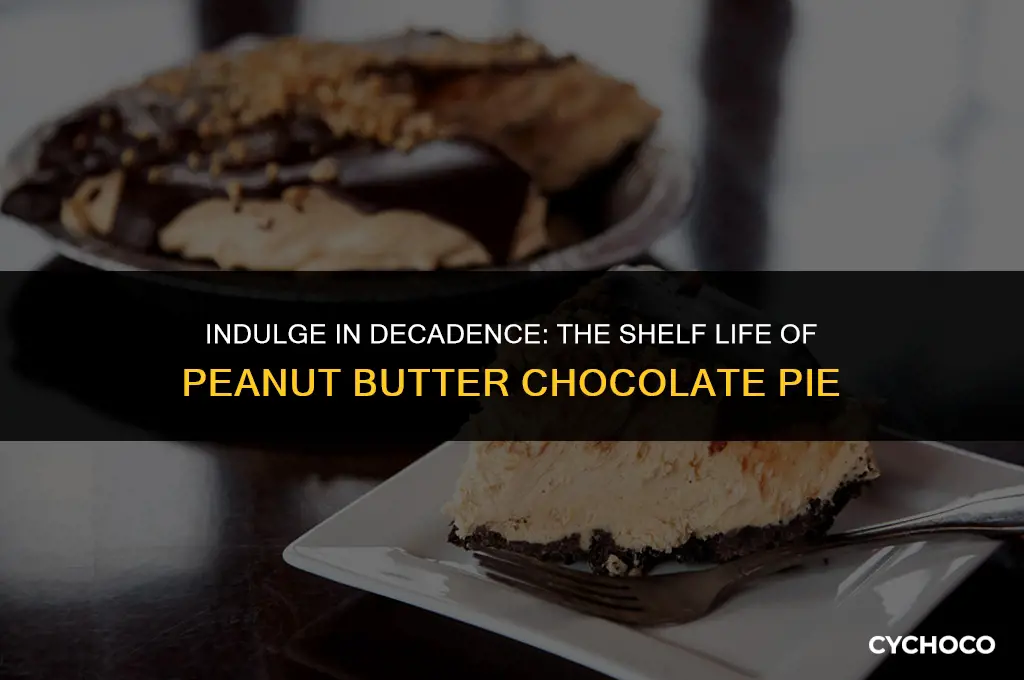 how long does a peanut butter chocolate pie last