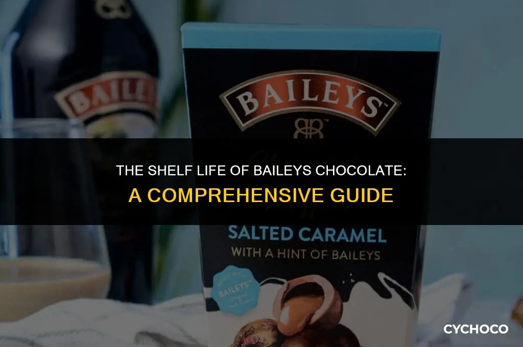 how long does baileys chocolate last