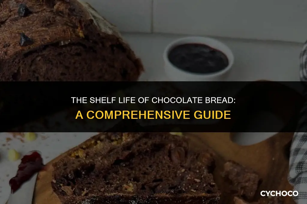 how long does chocolate bread