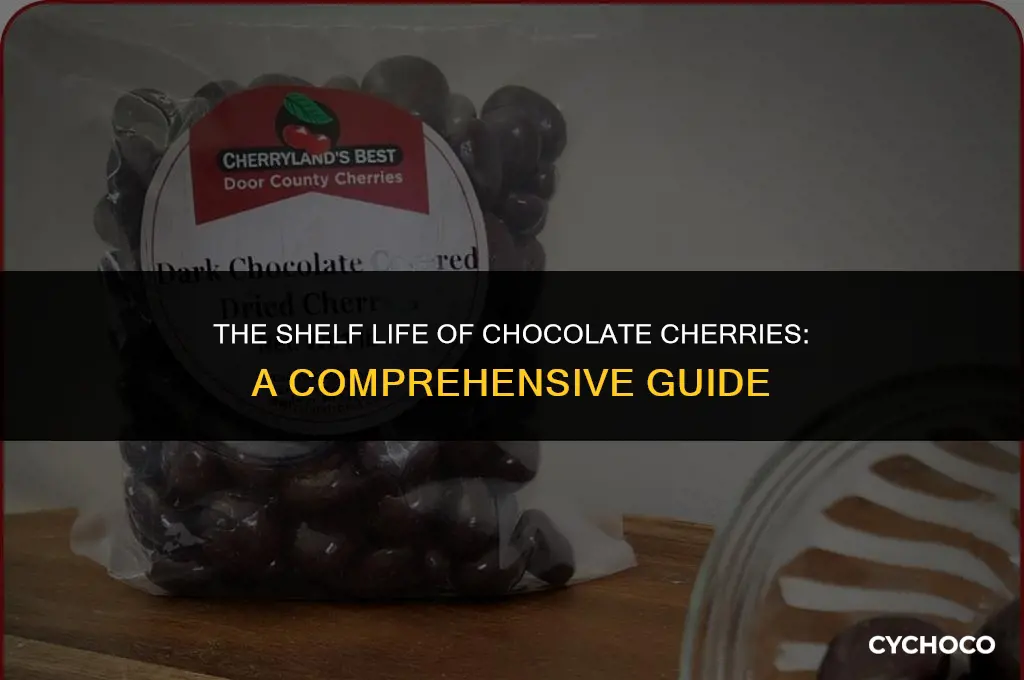 how long does chocolate cherrys last