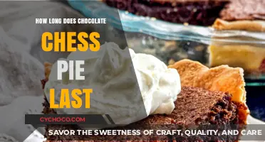 Savoring Chocolate Chess Pie: A Timeless Dessert Delight