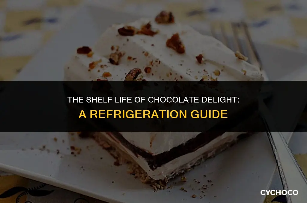 how long does chocolate delight last in the fridge