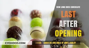 The Sweet Shelf Life: How Long Does Chocolate Last After Opening?