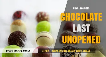 The Shelf Life of Unopened Chocolate: A Comprehensive Guide