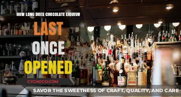Savoring Sweetness: The Shelf Life of Chocolate Liqueur After Opening