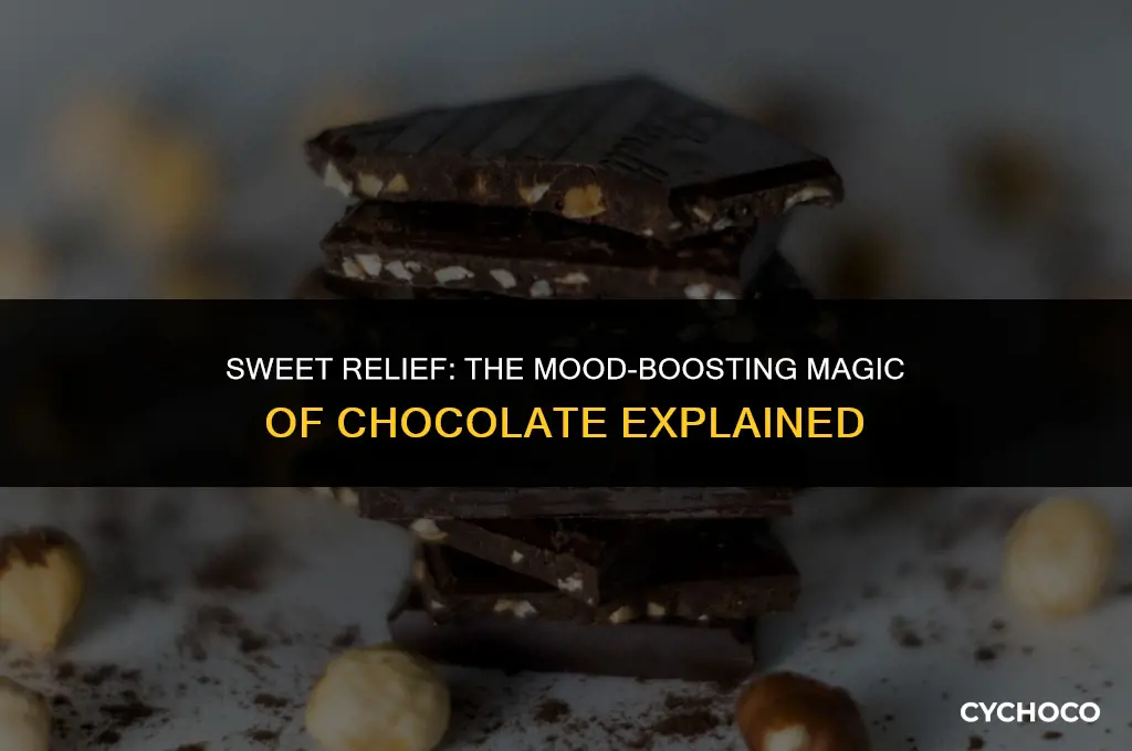 how long does chocolate me you feel better