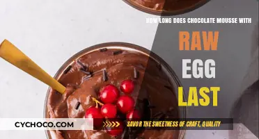 Freshness Guide: Chocolate Mousse with Raw Egg Shelf Life Explained