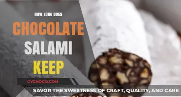 The Shelf Life of Chocolate Salami: A Delectable Dilemma