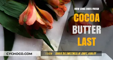 The Shelf Life of Fresh Cocoa Butter: A Comprehensive Guide