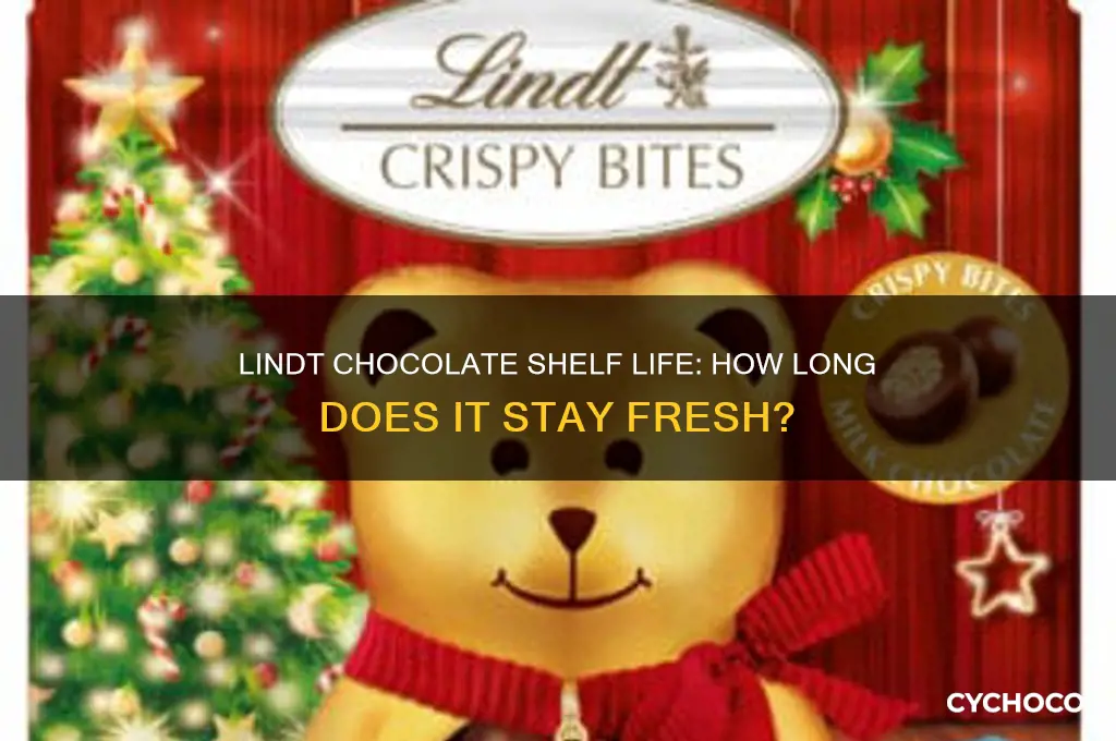 how long does lindt chocolate last