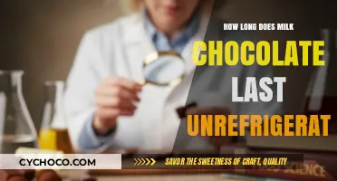 The Shelf Life of Milk Chocolate: A Guide to Unrefrigerated Storage