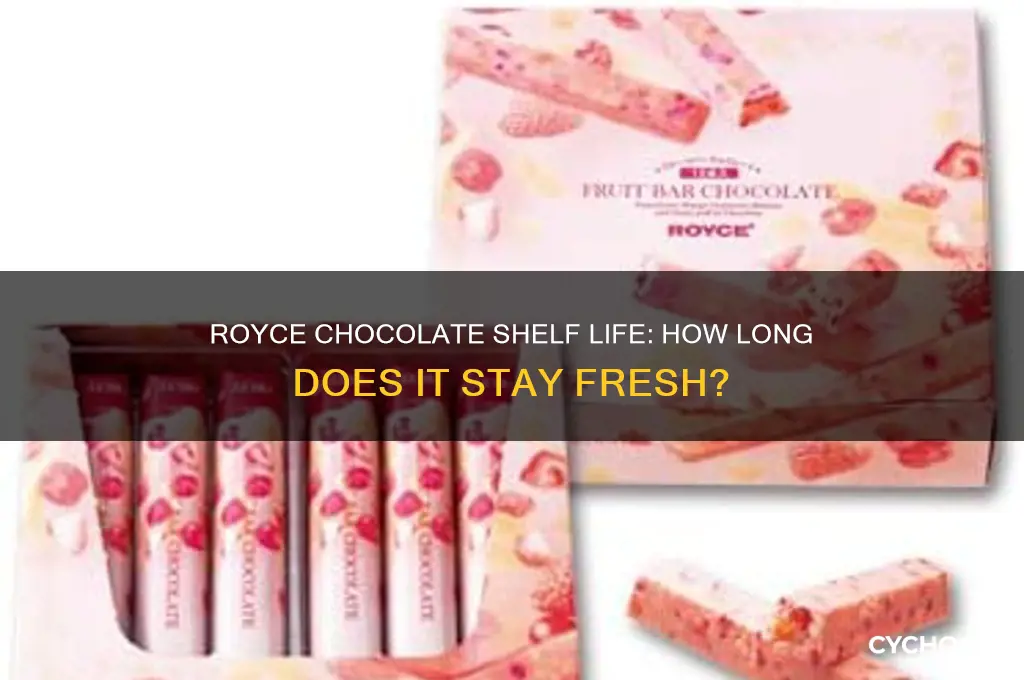 how long does royce chocolate last