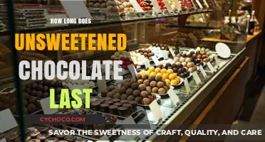 Unsweetened Chocolate Shelf Life: How Long Does It Last?