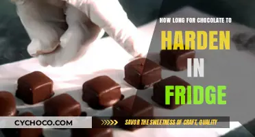 Quick Guide: Chocolate Hardening Time in the Fridge Explained