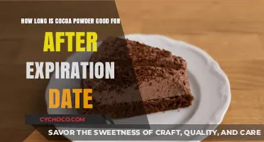 Cocoa Powder Shelf Life: How Long After Expiration is it Safe?