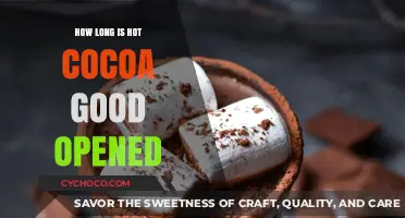 Savoring Warmth: The Shelf Life of Opened Hot Cocoa