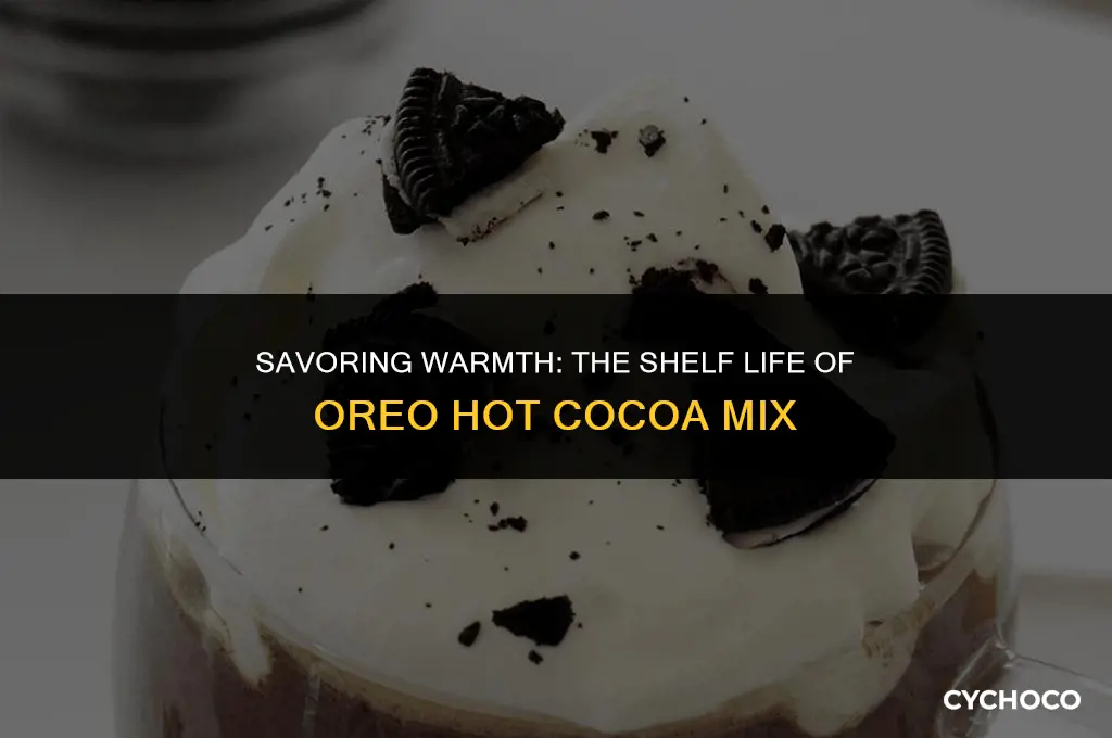 how long is oreo hot cocoa mix good for