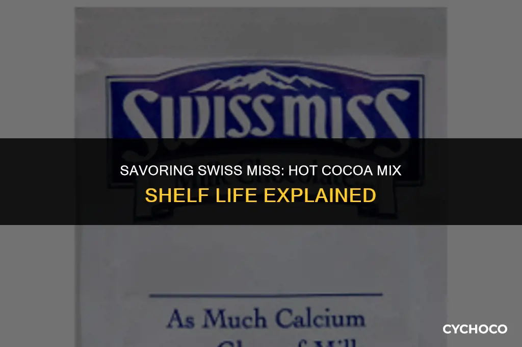 how long is swiss miss hot cocoa mix good for