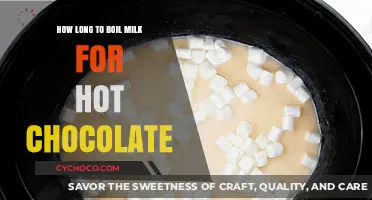 Perfect Hot Chocolate: Ideal Milk Boiling Time for Creamy Bliss