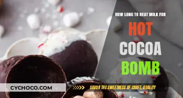 Perfect Timing: Heating Milk for the Ultimate Hot Cocoa Bomb