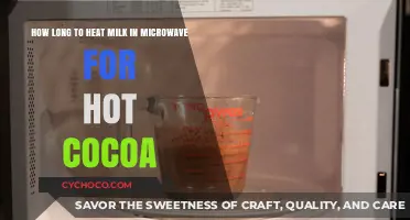 Perfectly Warmed Milk for Hot Cocoa: A Microwave Guide