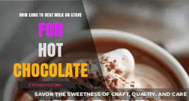 Perfectly Warmed Milk: A Guide to Stovetop Hot Chocolate Preparation