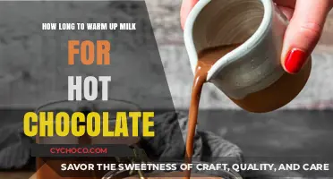 Perfectly Warmed Milk: The Key to Irresistible Hot Chocolate