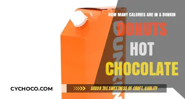 Sipping on Sweetness: Dunkin' Donuts Hot Chocolate Calorie Count