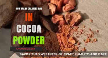 Cocoa Powder Calories: Uncovering the Nutritional Value in Every Spoonful
