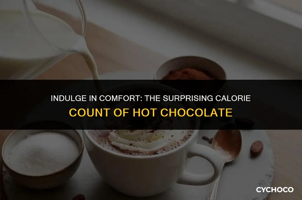 how many calories are in hot chocolate