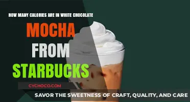 Starbucks White Chocolate Mocha: A Caloric Delight Unveiled