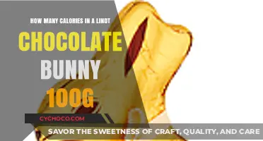 Calories in Lindt Chocolate Bunny: 100g Nutritional Breakdown