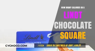 Calories in Lindt Chocolate Square: A Sweet Indulgence Breakdown
