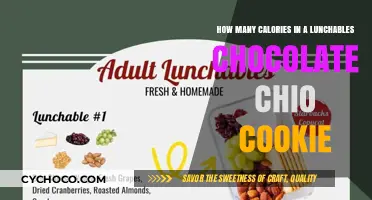 Calories in Lunchables Chocolate Chip Cookie: A Nutritional Breakdown