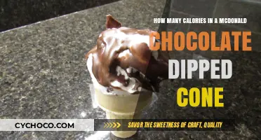 McDonald's Chocolate Dipped Cone Calorie Count: A Sweet Surprise