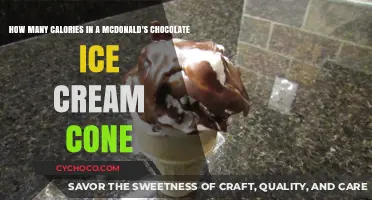McDonald's Chocolate Ice Cream Cone: Calorie Count Revealed