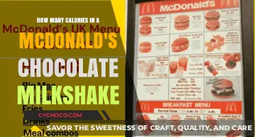 McDonald's Chocolate Milkshake Calories: A Sweet Treat's Nutritional Breakdown