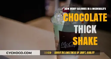 McDonald's Chocolate Thick Shake Calorie Count: What You Need to Know