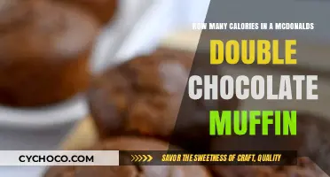 Calories in McDonald's Double Chocolate Muffin: A Sweet Surprise