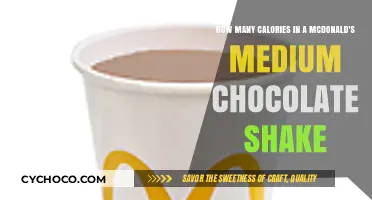 Calories in McDonald's Medium Chocolate Shake: A Nutritional Breakdown